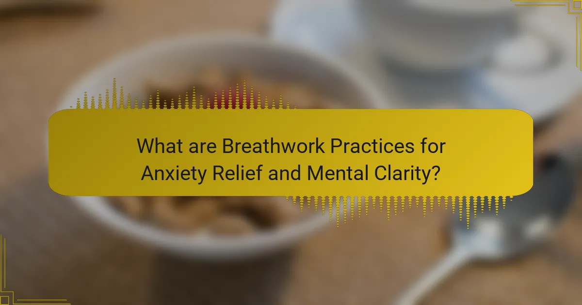 What are Breathwork Practices for Anxiety Relief and Mental Clarity?