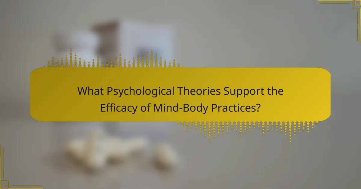 What Psychological Theories Support the Efficacy of Mind-Body Practices?